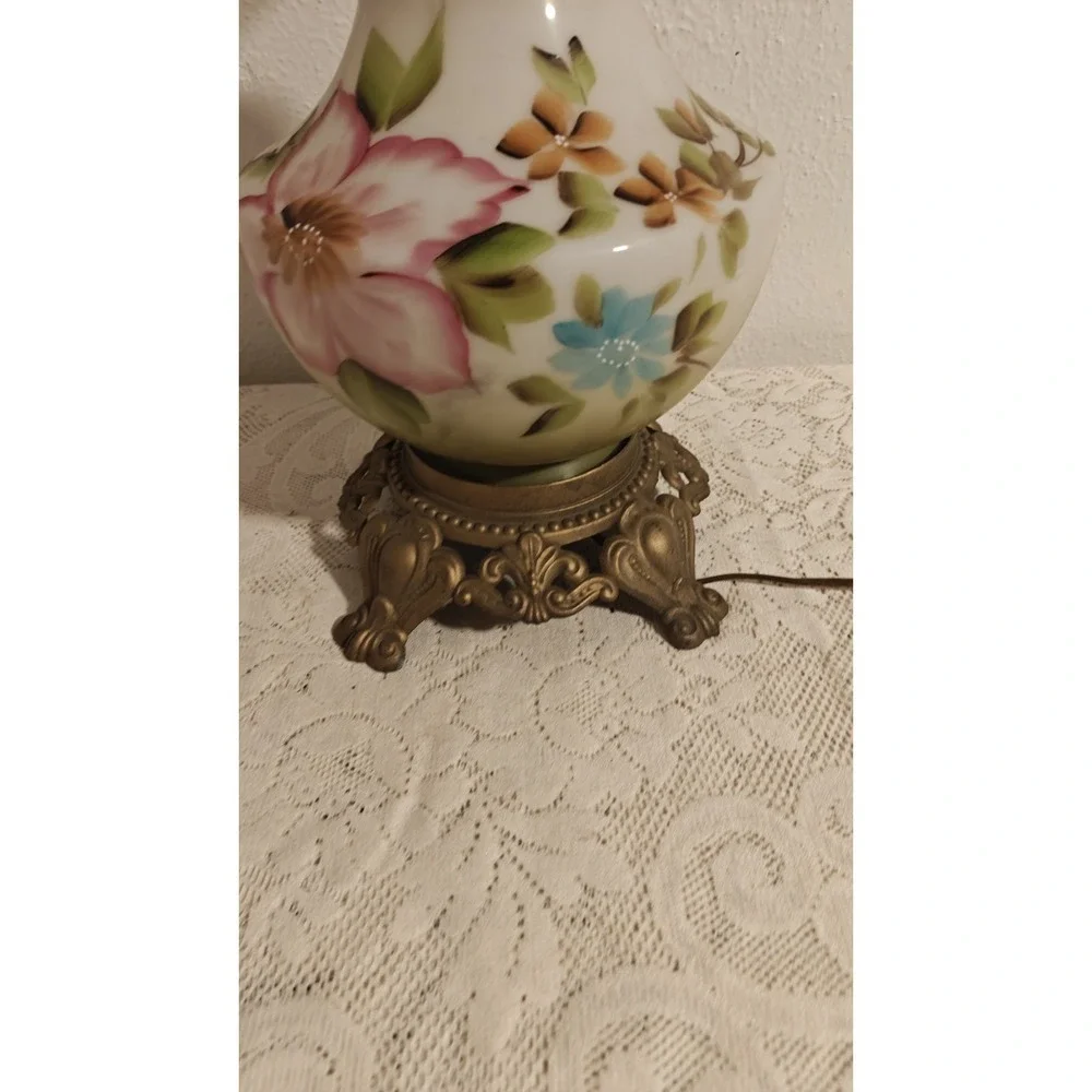 Vintage Global Industries Gone With The Wind Lamp 1967